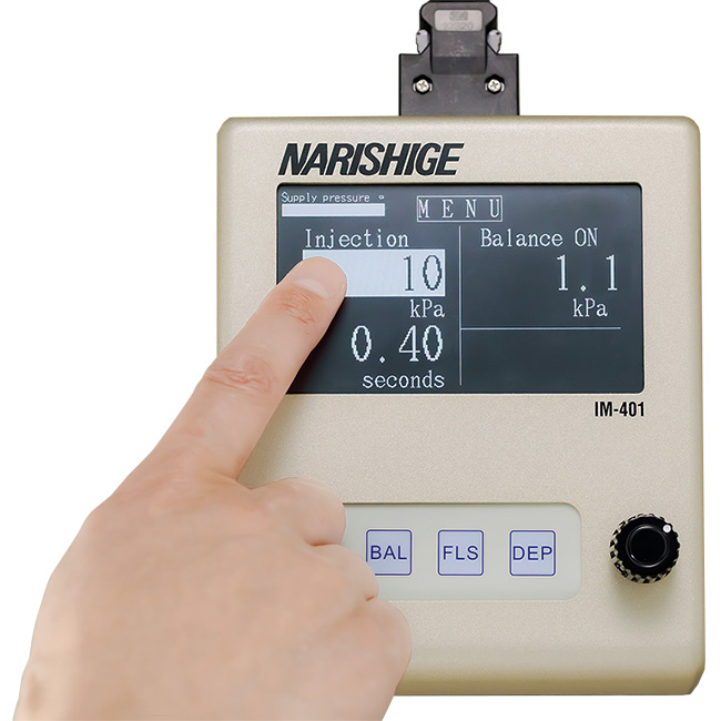 Narishige IM-401 panel