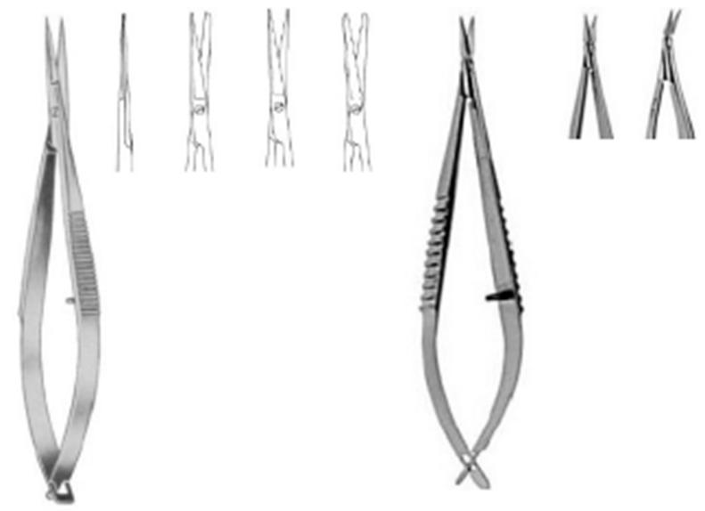 Surgical Instruments.Micro Scissors